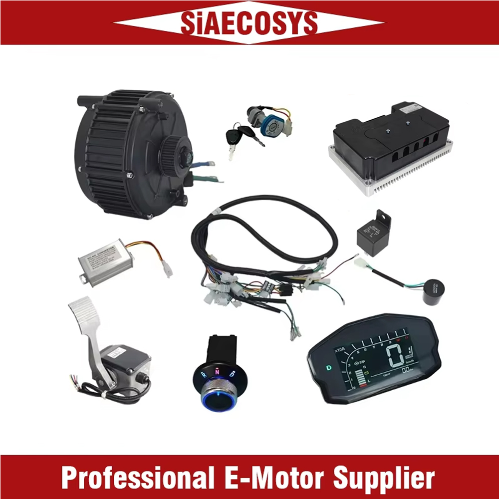 Mid Drive Motor Kit 72V 5000W - Kit Motor Mid Drive Kecepatan Tinggi