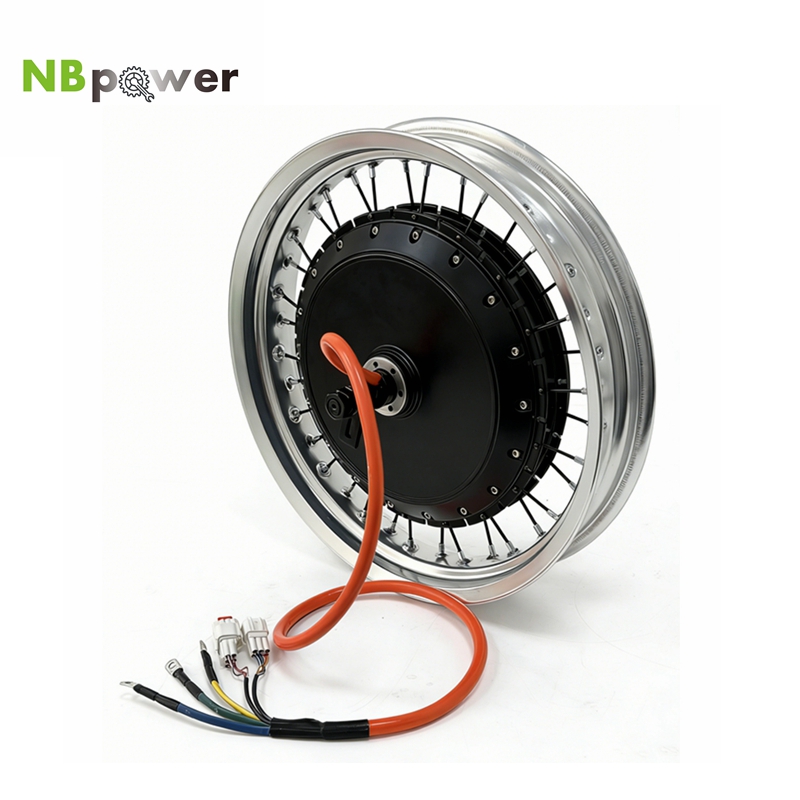 Qs Motor 273 8000W Hub Motor - Motor Roda Sepeda Listrik Colorful 17x3.0