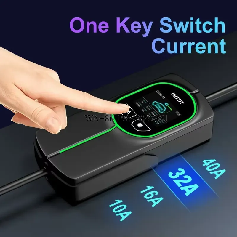 J1772 Evse 32A Level 2 Charger - Wmwmnu untuk Pengisi Daya EV RUIVANDA