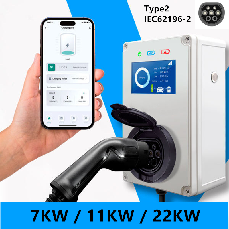 Ev Charger Type 2 22Kw 32A 3 Phase - Pengisi Daya EV Tipe 2 32A