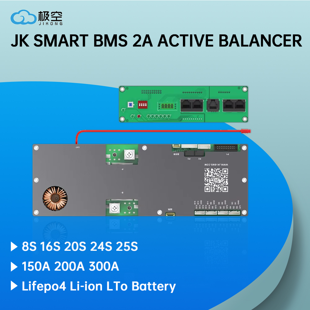 Smart Bms 24S 200A Bluetooth Lifepo4 - JK Smart BMS 2A Penyeimbang Aktif