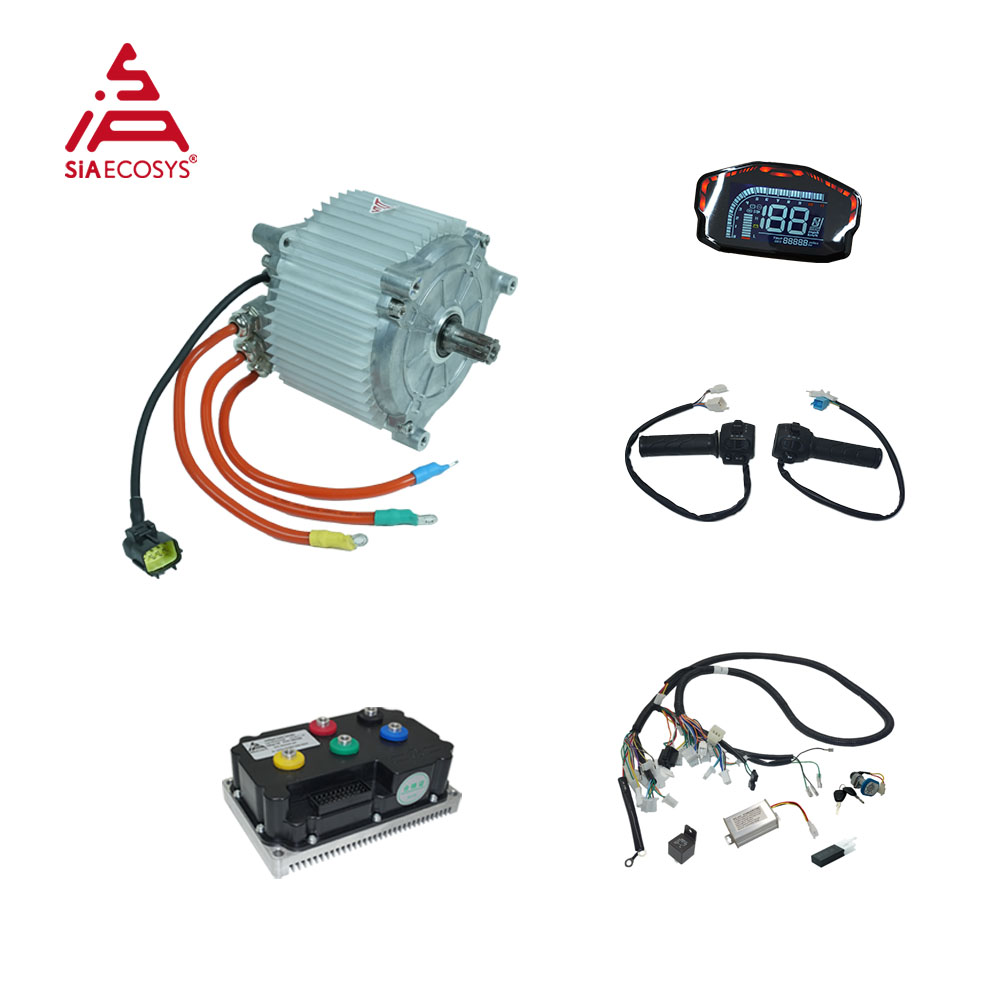 Mid Drive Motor Kit 72V 5000W - SIASZD142A-67 72V 5000W Kit Konversi Motor