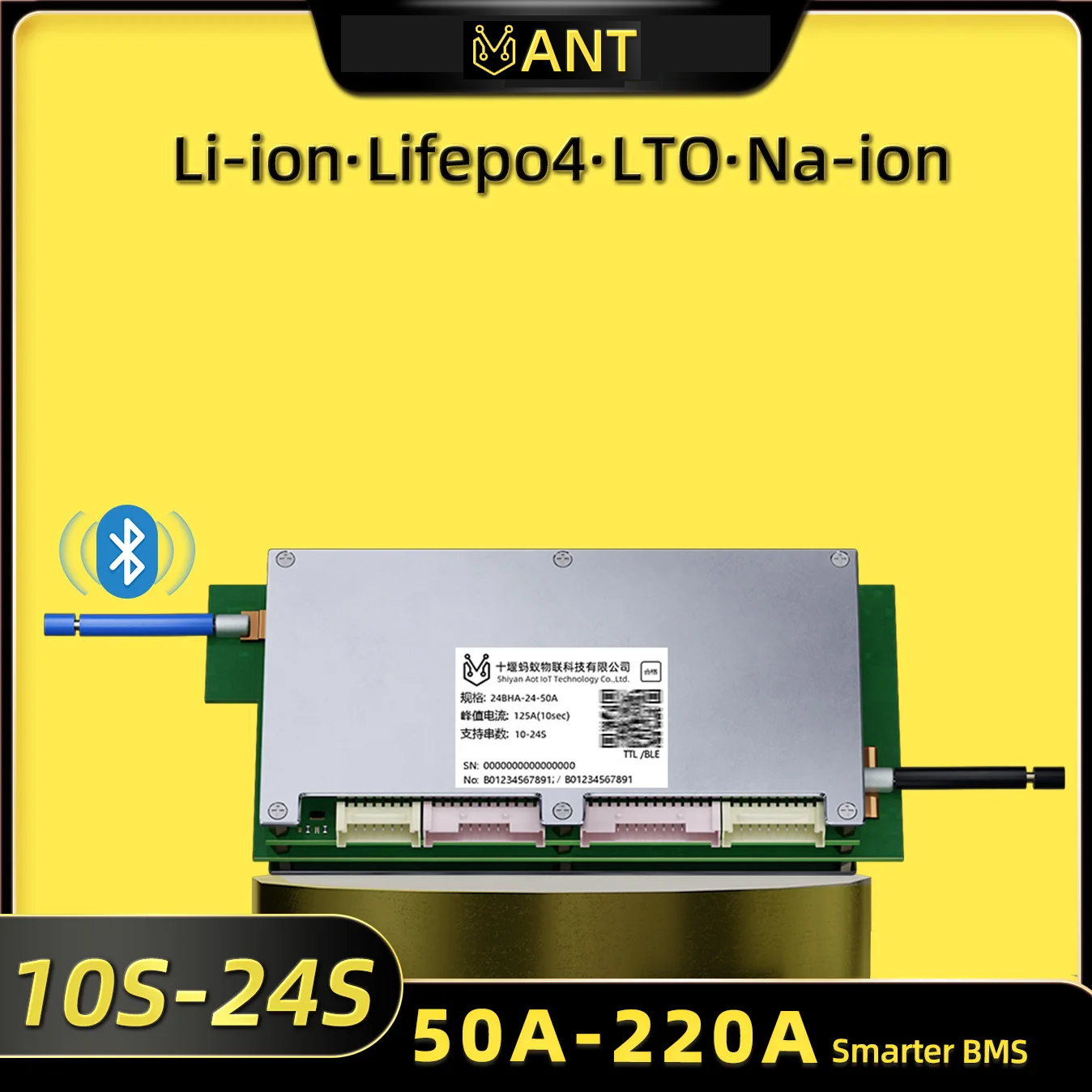 Ant BMS Smart 10S Hingga 24S 5 - Smart Bms 24S 200A Bluetooth Lifepo4 ulasan dan harga