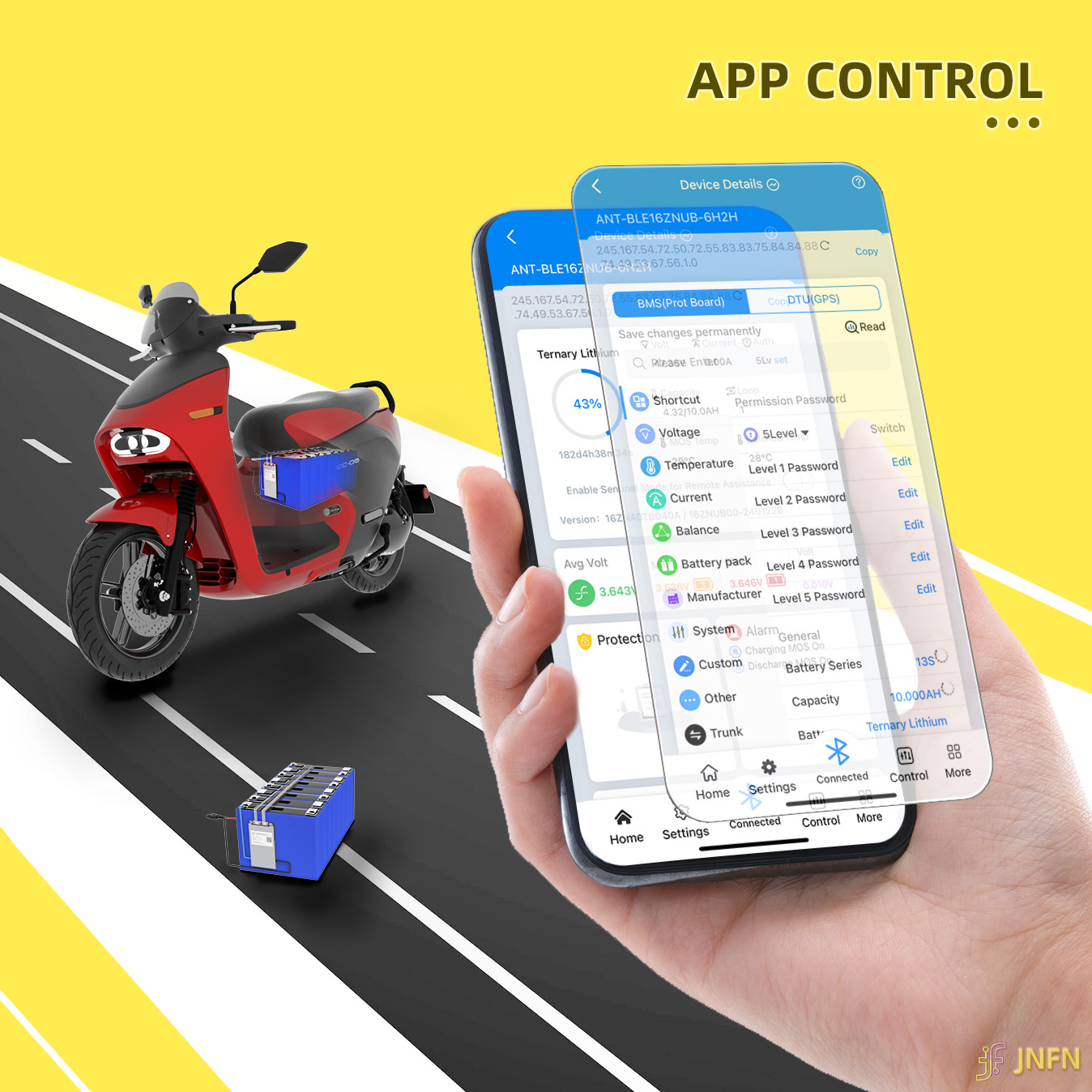 Ant BMS Smart 10S hingga 24S 5 - Smart Bms 24S 200A Bluetooth Lifepo4 ulasan dan harga