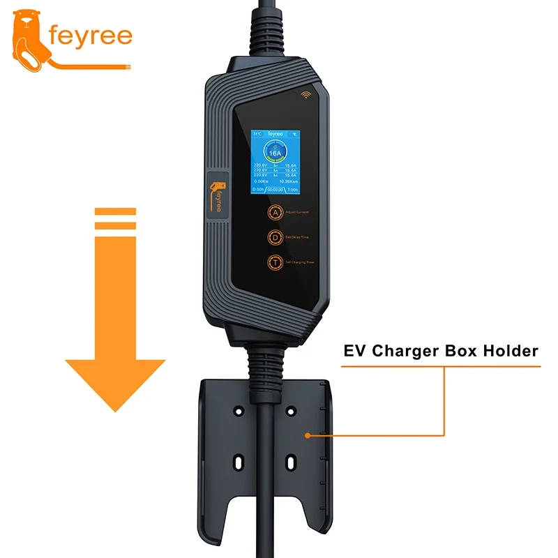 Pengisi Daya Mobil EV Portabel - Type 2 Portable Ev Charger 11Kw Cee ulasan dan harga