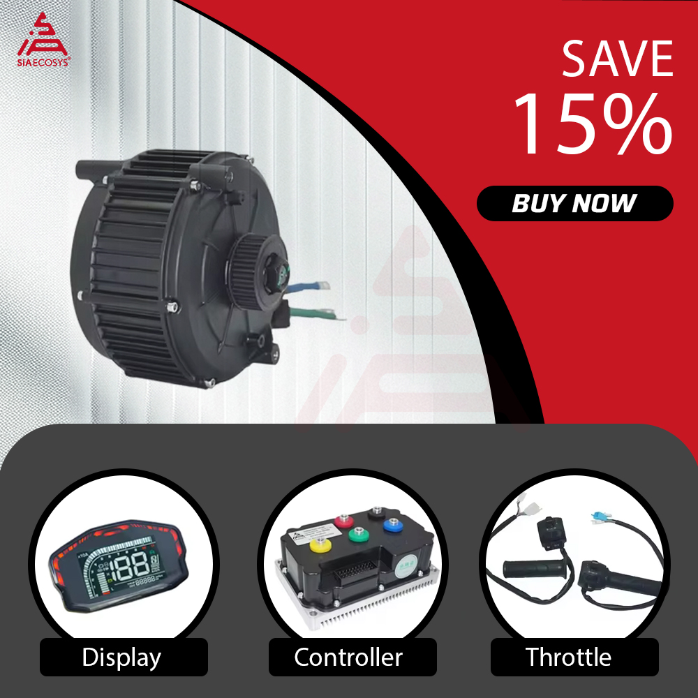 QSMOTOR QS165 V2 5000W 72V IPM - Mid Drive Motor Kit 72V 5000W ulasan dan harga