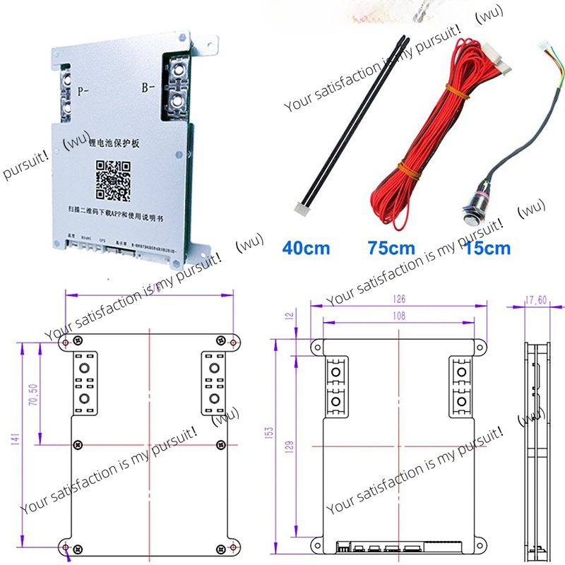 Baterai Li-Ion LiFePo4 LTO Akt - Smart Bms 24S 200A Bluetooth Lifepo4 ulasan dan harga
