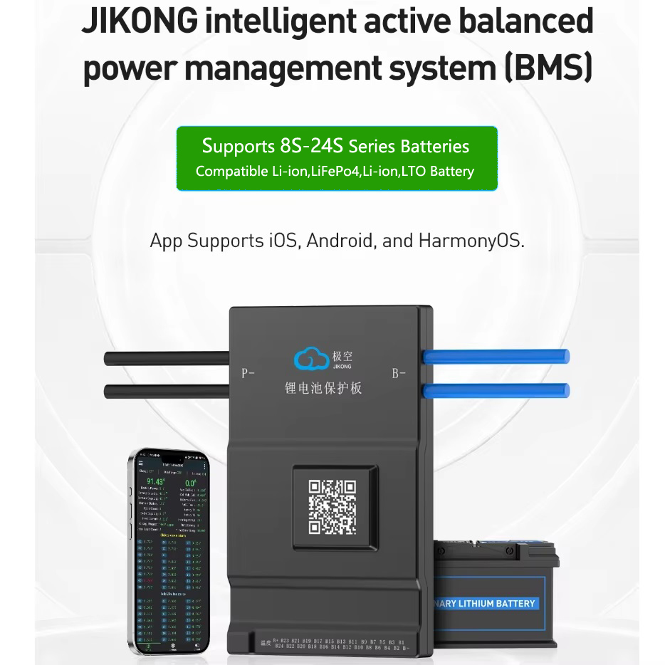 JK BMS Active Balance 150A 200 - Smart Bms 24S 200A Bluetooth Lifepo4 ulasan dan harga
