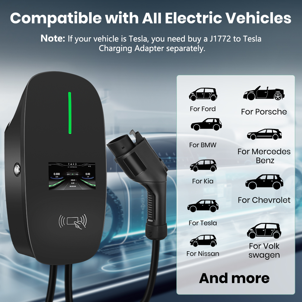 Pengisi Daya EV Junsun Level 2 - J1772 Evse 32A Level 2 Charger ulasan dan harga