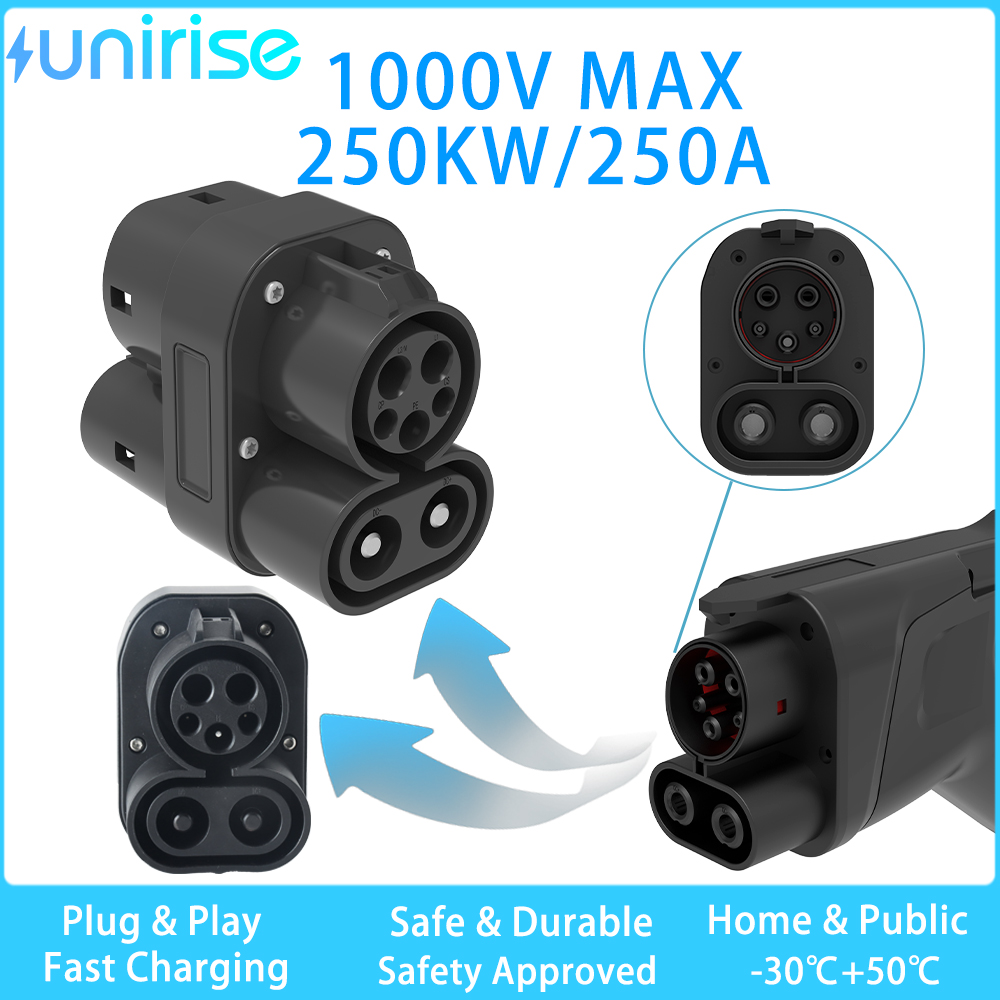 Adaptor Pengisi Daya EV CCS1 k - Ccs2 Fast Charging Socket 250A ulasan dan harga