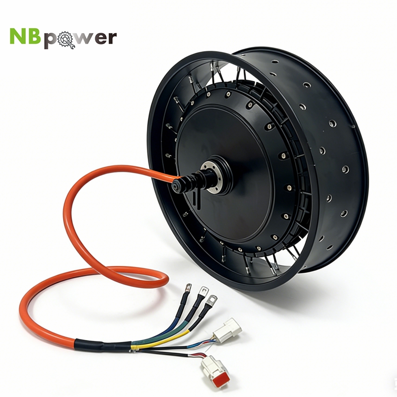 Motor Roda Sepeda Listrik NBpo - Qs Motor 273 8000W Hub Motor ulasan dan harga