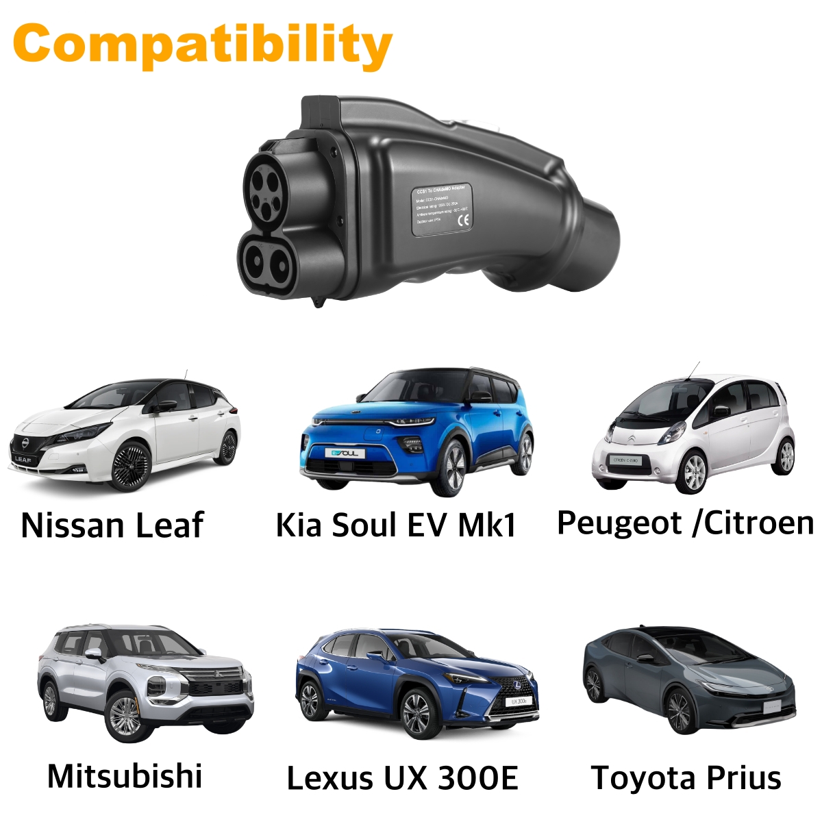 EVcharger4U CCS1 ke CHAdeMO 10 - Chademo To Ccs Combo 1 Adapter ulasan dan harga