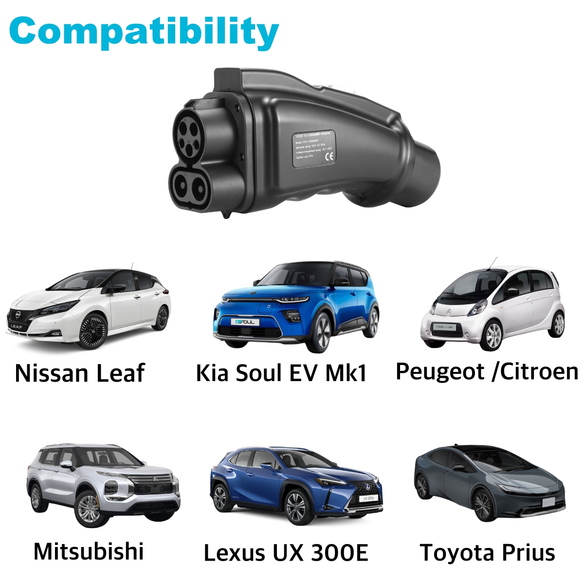 Adaptor Pengisi Daya EV EVchar - Chademo To Ccs Combo 1 Adapter ulasan dan harga